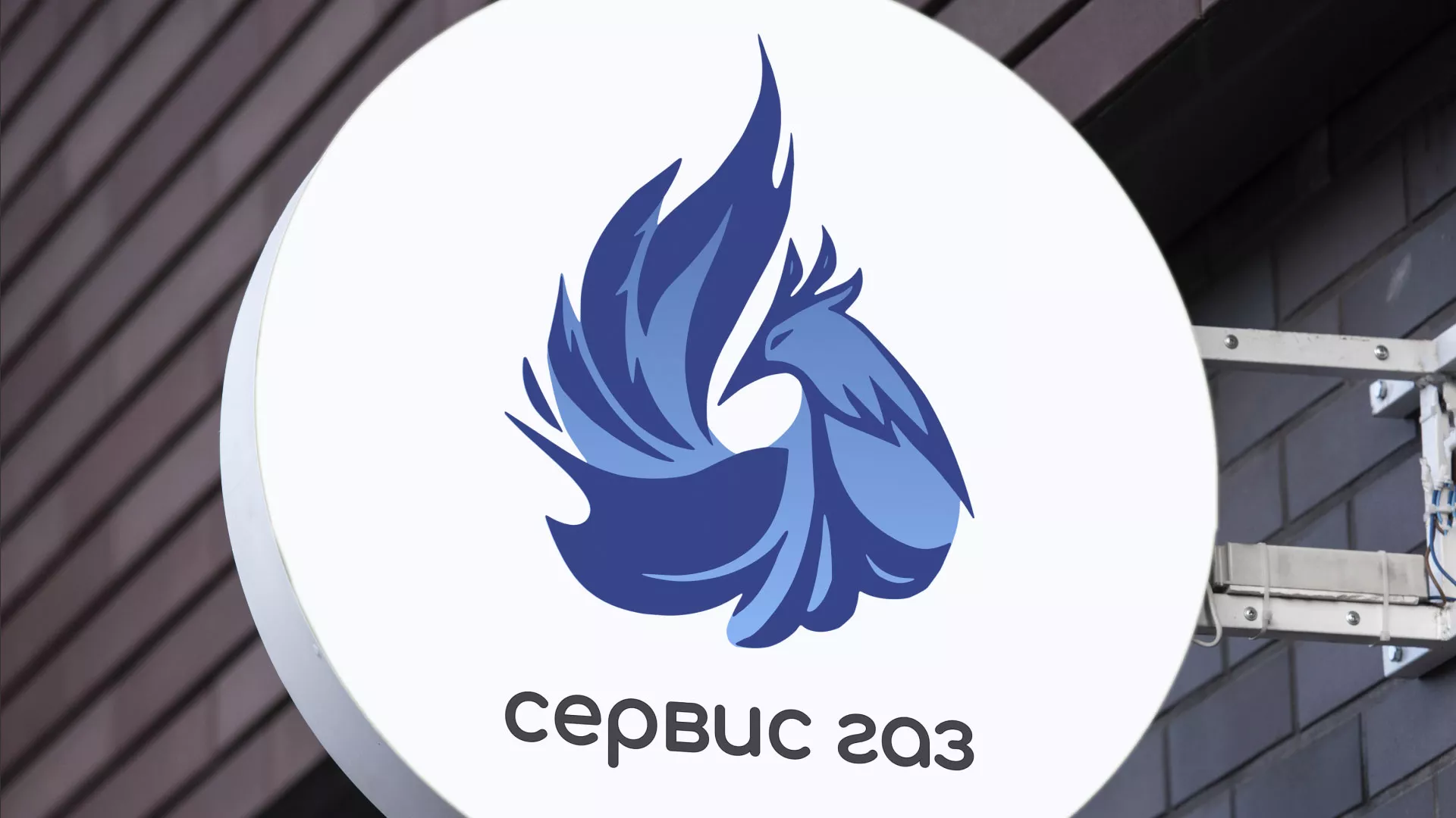 Создание логотипа «Сервис газ» в Мытищах