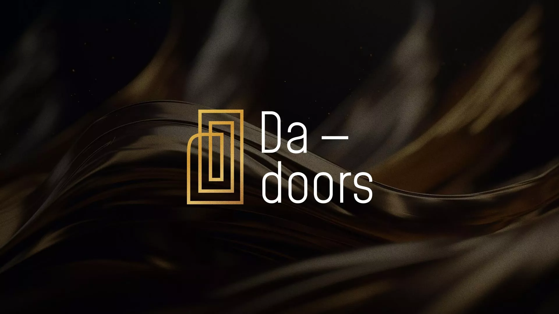Разработка логотипа для компании «DA-DOORS» в Мытищах