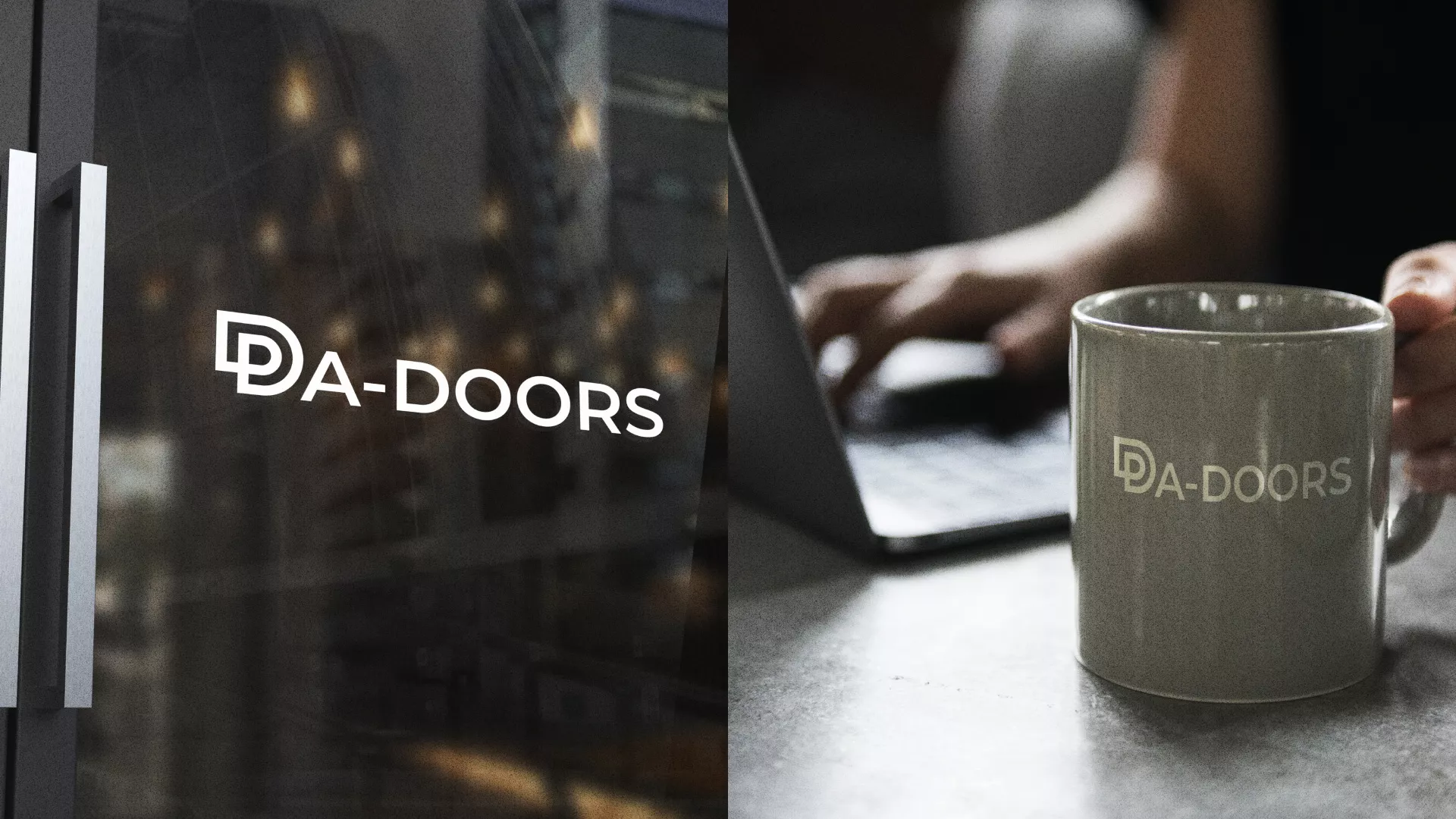 Создание логотипа компании «DA-DOORS» в Мытищах